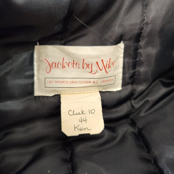 Vintage CBC Switchback Bomber / Varsity Jacket Wool - Picture 10 of 12